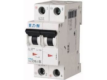 Eaton överströmbrytare 2P C 32A 15kA DC FAZ C32/2-DC (279143)