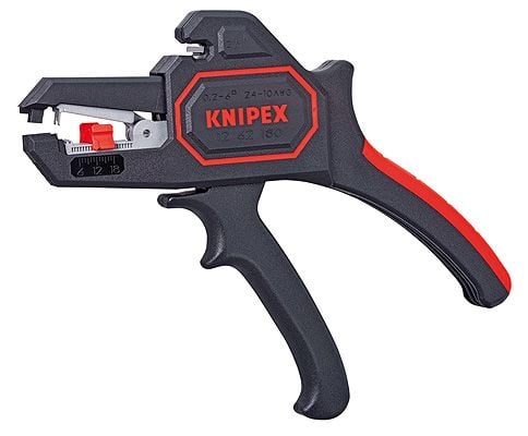 Knipexin itsesäätyvät kuorintapihdit 180mm (12 62 180)