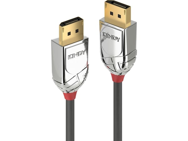 Lindy 36304, 5 m, DisplayPort, DisplayPort, Hankjønn, Hankjønn, 4096 x 2160 piksler