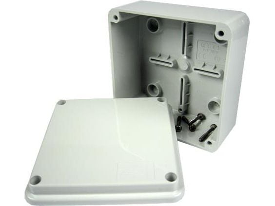 Gewiss GW44204, Muovi, Harmaa, 2,9 cm, Ruostumaton teräs, IP56, 100 mm