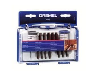 Dremel 688 - Tilbehørssett for roterende verktøy - 69 deler - for Dremel 3000, 4000, 4200, 7700, 8100, 8200