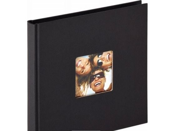 Walther Fun black 18x18 30 black fotosider bok FA199B