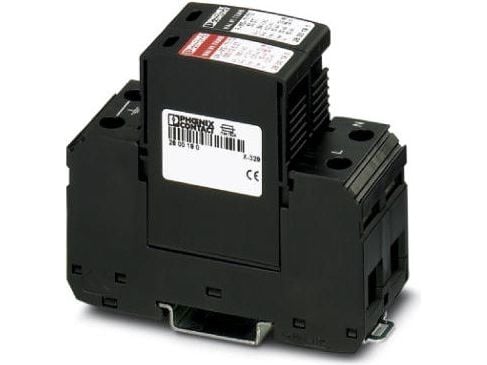 Phoenix AC Surge arrester type 1+2, 1-phase, PROTECTION VAL-MS-T1/T2 335/12.5/1+1