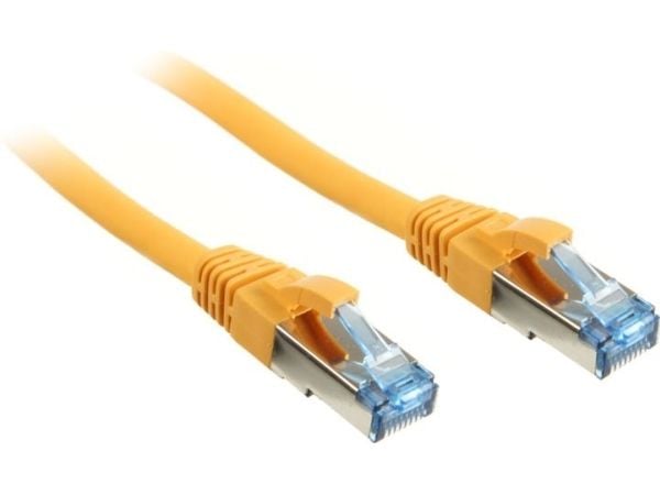 InLine 76805Y, 5 m, Cat6a, S/FTP (S-STP), RJ-45, RJ-45, Gult