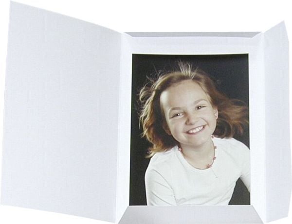 Daiber 09032, Fotoark kartong, Hvit, 130 mm, 180 mm, 100 stykker