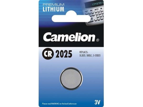 Camelion CR2025, litium, 1 stk