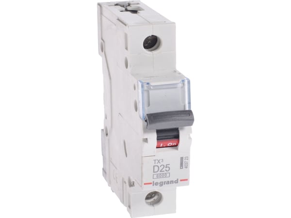 Legrand TX3, Dvärgbrytare, Typ D, IP20, 240 - 415 V
