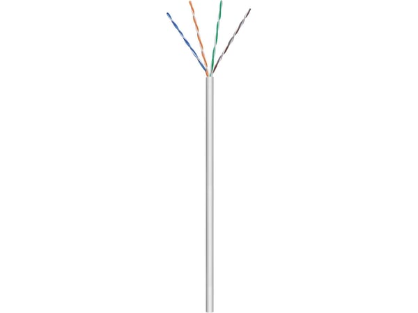 MicroConnect - Bulkkabel - 305 m - UTP - CAT 5e - vahvuus - vihreä