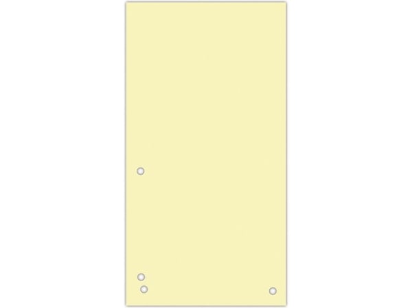 Danube pahviset välilehdet 1/3 A4, keltainen (8620100-11PL)