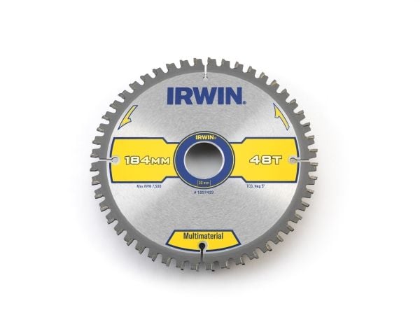 IRWIN ?1897439, 2,4 mm, Kovametallihampaat (TCT), 349 g, 1 kpl