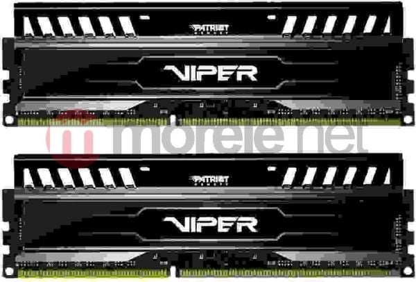 Patriot Extreme Performance Viper 3 Series Black Mamba Edition - DDR3 - sett - 16 GB: 2 x 8 GB - DIMM 240-pin - 1600 MT/s / PC3-12800 - CL10 - 1.5 ...
