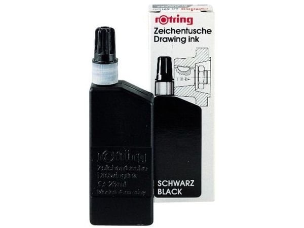 Rotring S0194660, Musta, Musta, 1 kpl