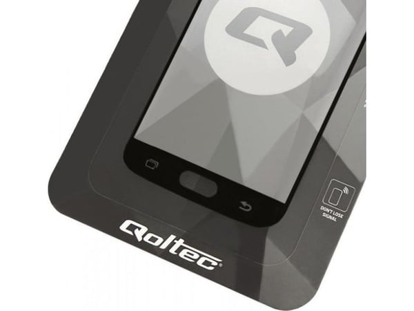 Qoltec Premium - Skjermbeskyttelse for mobiltelefon - glass - 6.44" - rammefarge svart - for Xiaomi MI Max 2