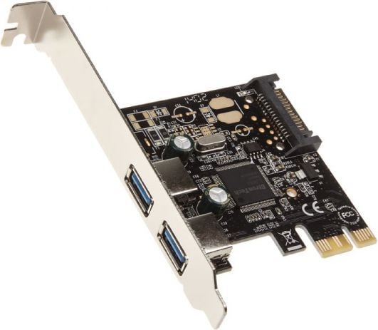 InLine 76666L, PCIe, USB 3.2 Gen 1 (3.1 Gen 1), Lavprofil, 5 Gbit/sek., Windows 7 Home Basic, Windows 7 Home Basic x64, Windows 7 Home Premium, Win...