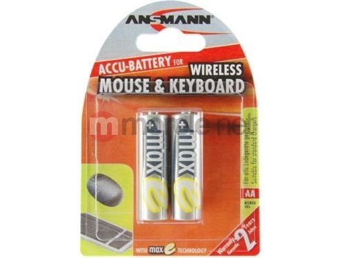 ANSMANN maxE - Batteri 2 x AA type - NiMH - (oppladbart) - 2100 mAh