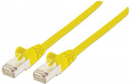 Intellinet 10m Cat6 S/FTP, 10 m, Cat6, S/FTP (S-STP), RJ-45, RJ-45, Gult