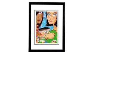 Hama Madrid svart 20x30 plastramme 66487