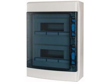 Eaton 174198 IKA-2/24-ST liten fordelingstavle, overflatemontert (12 delinger, 2 rader)