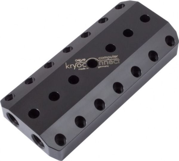 Alphacool 8745565, Nickel, Sort, 1/4", Hunkjønn, 4,25 mm, 1,8 cm