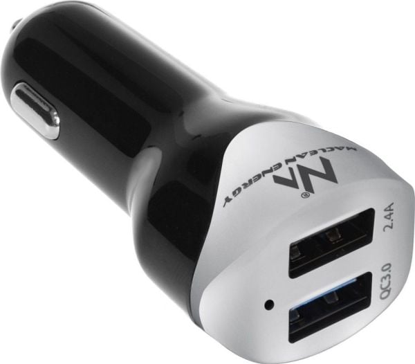 Maclean MCE157 billaddare 2x USB-A 2.4 A