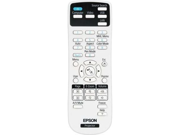 Epson - Fjernkontroll - for BrightLink 536, 575, 585, 595; BrightLink Pro 14XX; PowerLite 52X, 53X, 57X, 585