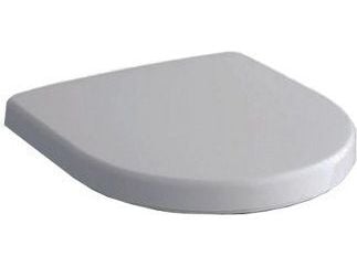 Geberit Icon toiletsæde - 355x440x45mm m/låg hvid erstatter 614520000