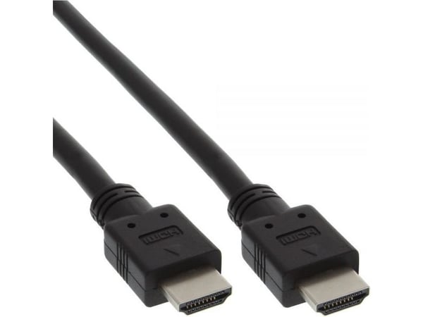 InLine 4043718064526, 5 m, HDMI Typ A (standard), HDMI Typ A (standard), Svart