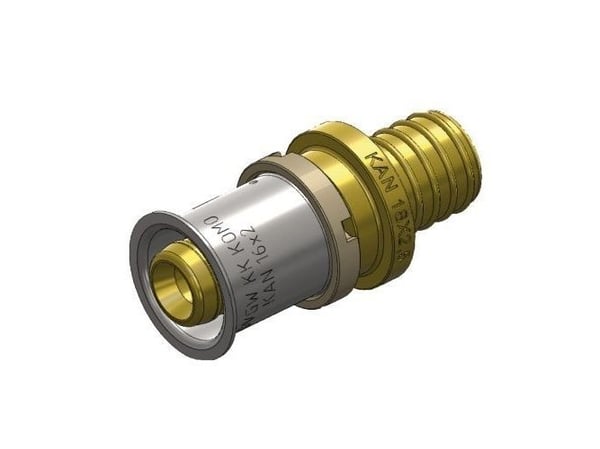KAN-therm siirtymäkytkin PUSH x PRESS 18x2.5/16x2 - K-902718 - K-902718