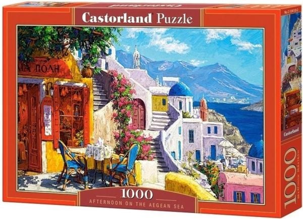 Castorland Puzzle 1000 Ettermiddag ved Egeerhavet
