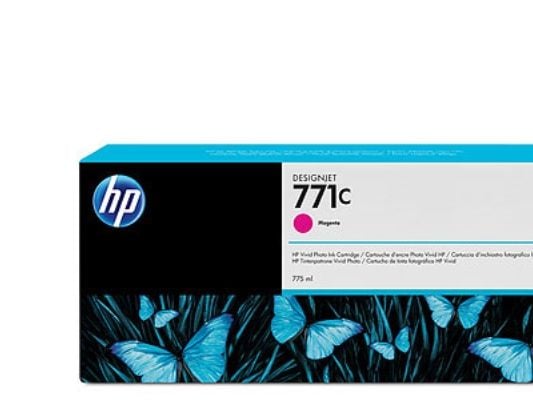 HP 771C - 775 ml - magenta - original - blekkpatron - for DesignJet Z6200, Z6600, Z6610, Z6800, Z6810