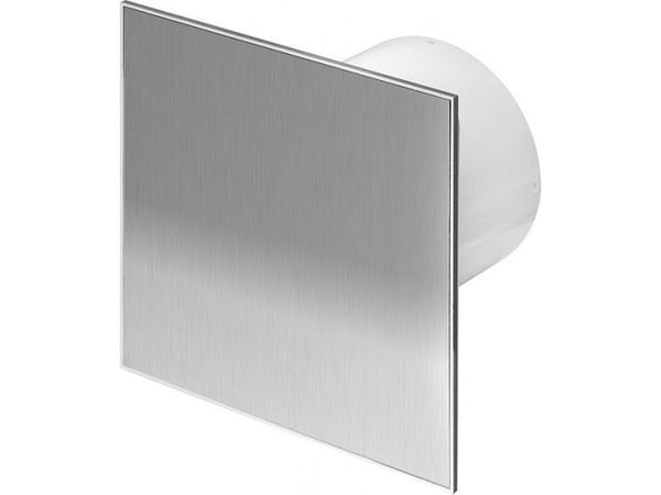 Awenta Trax veggventilator Ø100 14W IPX4 stål, sølv (WTI100)