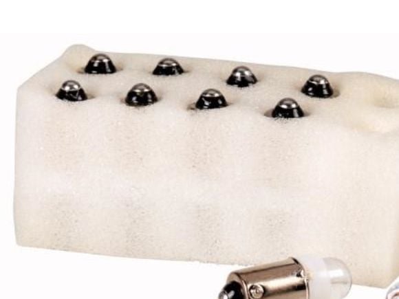 Enkelt-chip-LED BA9s gn A22-LED-G (261363)