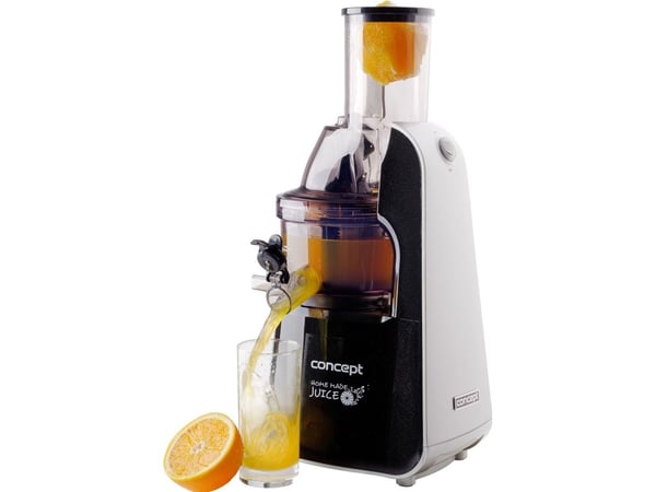 Concept LO-7067, Saft presse, Sort, Sølv, 60 RPM, 1 l, 1 l, 7,5 cm