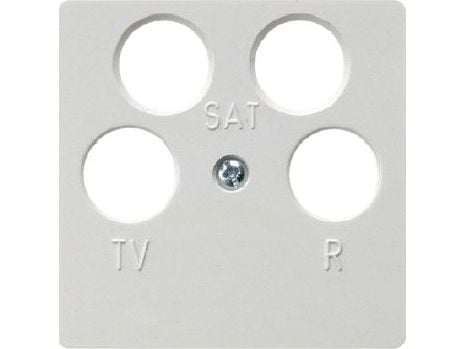 Hager 148409, Vit, Plast, Termoplast, Varje varumärke, Glansigt, 10 styck