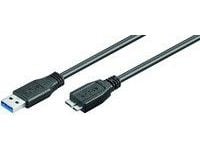 MicroConnect - USB-kaapeli - Micro-USB Type B (han) til USB Type A (han) - USB 3.0 - 50 cm - lajittelu - lajittelu