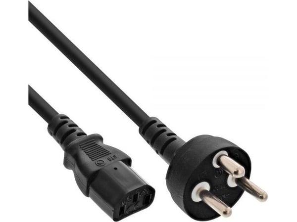 InLine 4043718062287, 1,8 m, Virtapistoke tyyppi K, IEC C13, 250 V, 10 A