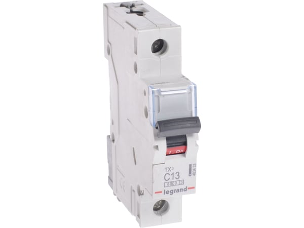 Legrand TX3, Miniatyr-automatsikring, Type C, IP20, 240 - 415 V