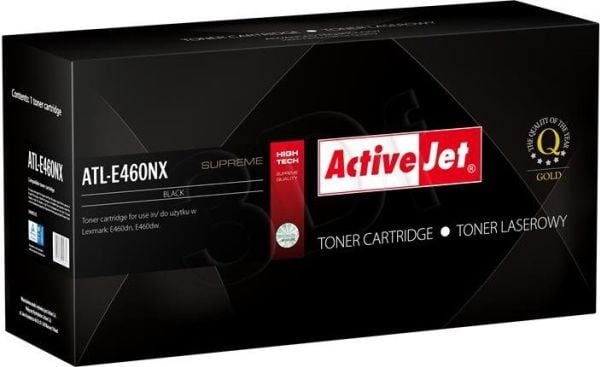 Activejet ATL-E460N, 15000 sivua, Musta, 1 kpl