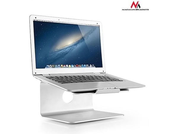 Maclean MC-730 - Notebookstativ - sølv