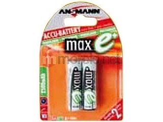 ANSMANN maxE plus - Akku 2 x AA-tyyppi - NiMH - (ladattava) - 2500 mAh