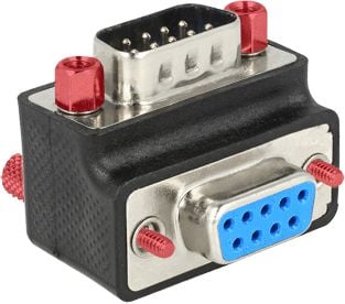 DeLOCK 65593, VGA, VGA, Musta, Hopea