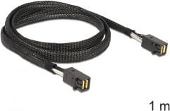 Delock - SAS intern kabel - SAS 6Gbit/s - 4 x Mini SAS HD (SFF-8643) til 4 x Mini SAS HD (SFF-8643) - 1 m - for P/N: 62703, 62704