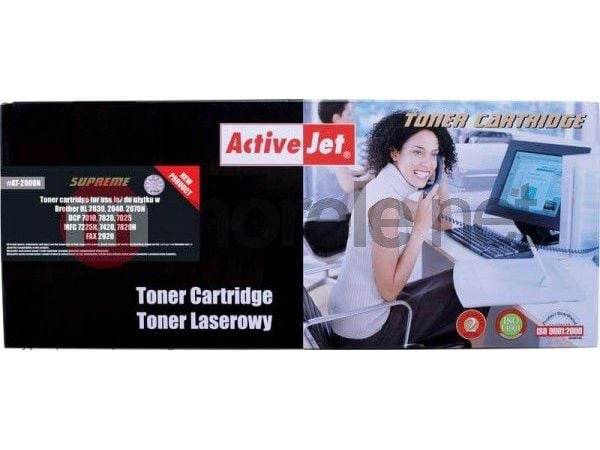 Activejet tonerpatron ATK-160N (erstatning Kyocera TK-160; Supreme; 2500 sider; sort)