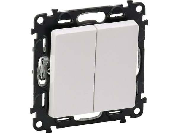 Legrand kattokruunukytkin 10AX IP20 valkoinen Valena Life (752105)