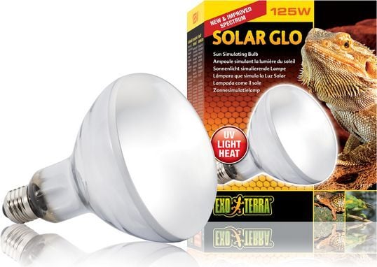 Hagen EXOTERRA solcellelampe Solar Glo 125W