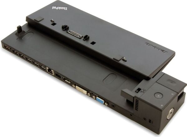 Lenovo ThinkPad Pro Dock - Portreplikator - VGA, DVI, DP - 65 watt - Storbritannia