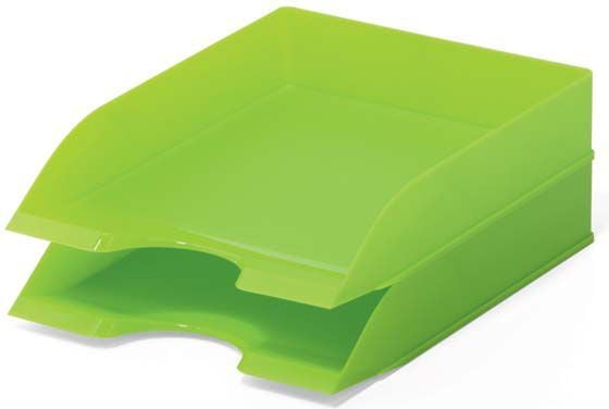 DURABLE BASIC - Brevbakke - for A4 (210 x 297 mm), C4 (229 x 324 mm) - kapasitet: 500 ark - grønn