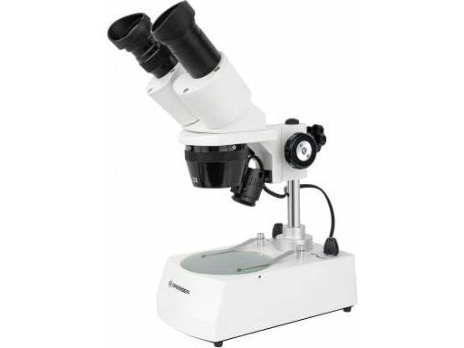 Bresser Optics ERUDIT ICD, Optisk mikroskop, Sort, Hvit, Aluminium, 40x, 20x, LED