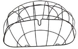 Basil for/insats til dyre-kurv PASJA SPACE FRAME svart 50 cm (BAS-74026)
