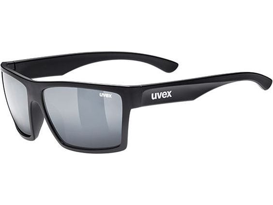 Uvex lgl 29, Rektangulær, Hel kant, Sølv, Svart, Svart